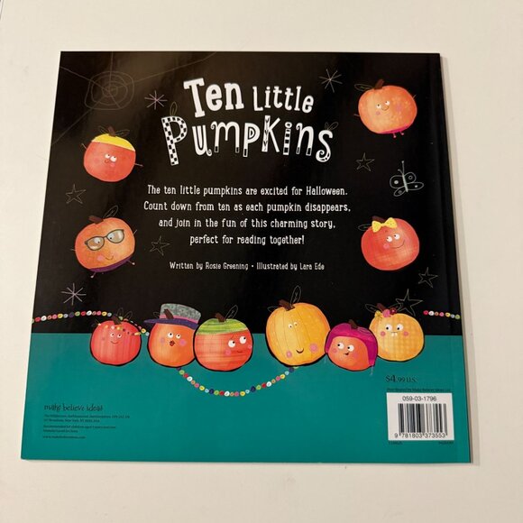 Ten Little Pumpkins - by Rosie Greening (Paperback) - Picture 3 of 4